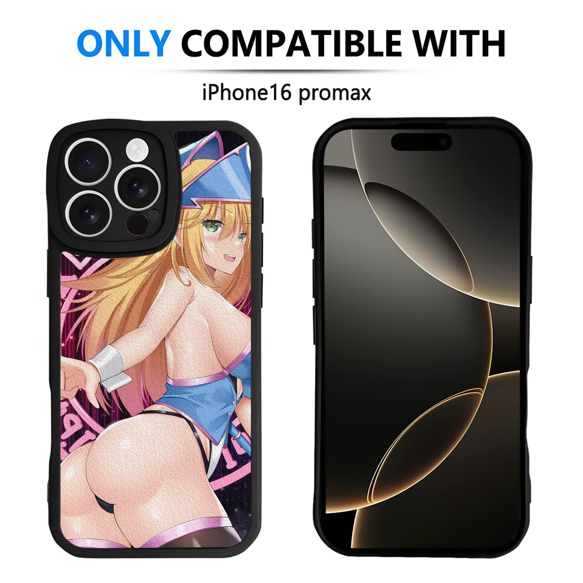 （画像用） 遊☆戯☆王 Yu-Gi-Oh! 【iPhone 16シリーズ対応】シリコンスマホケース（レザー調） 材質：シリコン